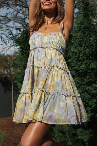 Tiered Floral Sundress