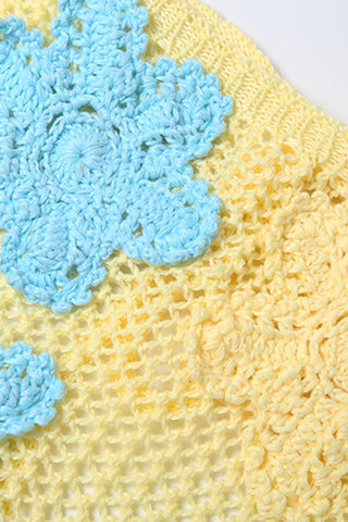 Floral Crochet Sundress