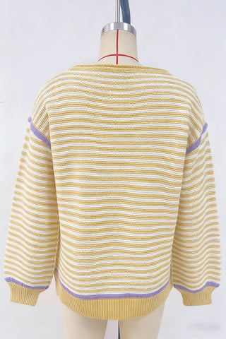 Striped Oversized Sweater