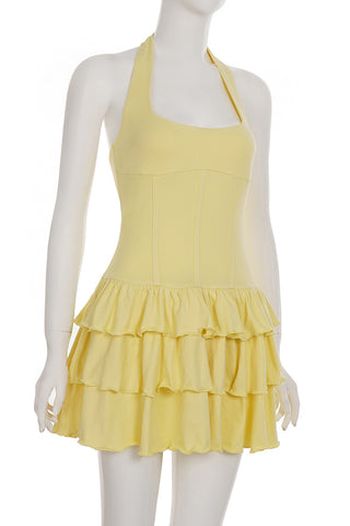 Layered Halter Sundress