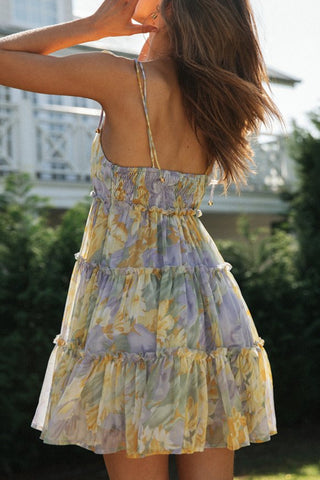 Tiered Floral Sundress