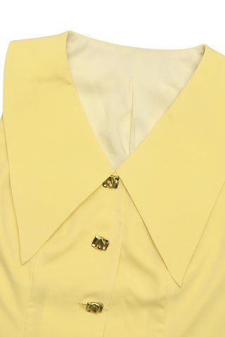 Chic Button-Down Casual Dress with Collar