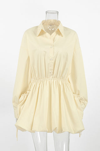 Button-Up Casual Day Dress