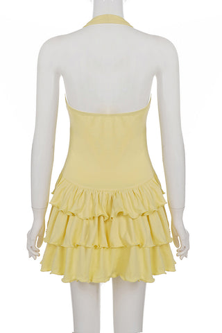 Layered Halter Sundress