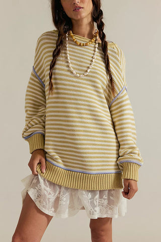 Oversized Striped Sweater