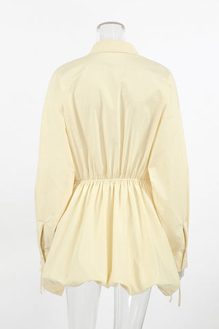Button-Up Casual Day Dress