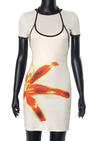 Two-Piece Tee and Mini Dress Set