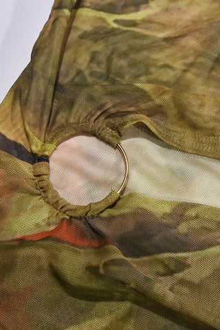 Vibrant Ruched Sundress