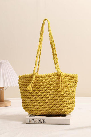 Stylish Braided Handbag