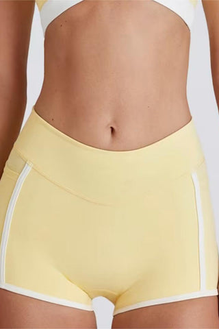Sleek High-Waist Casual Shorts