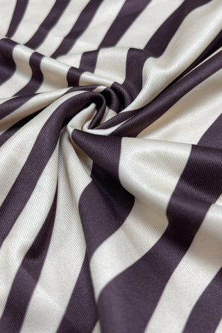 Zebra One-Shoulder Ruched Dress