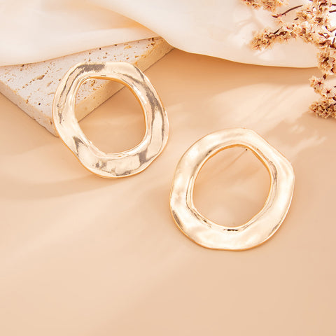 Irregular Circle Layered Necklace