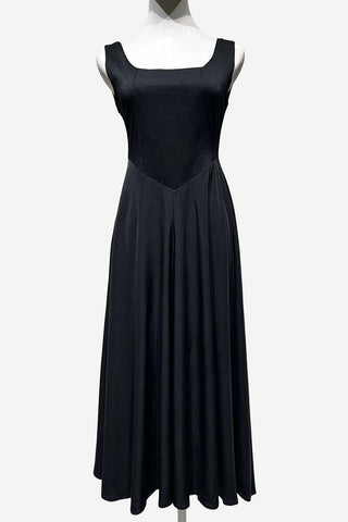 Square-Neck Midi Dress