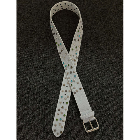Star Stud Belt with Buckle