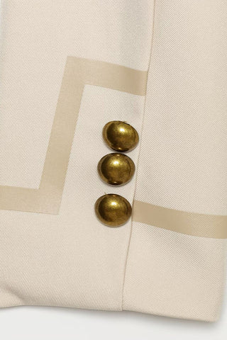 Toggle Button Cropped Shacket