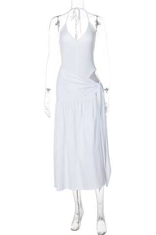 Elegant Wrap Skirt Set
