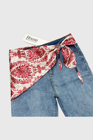 Paisley Print Tie Scarf