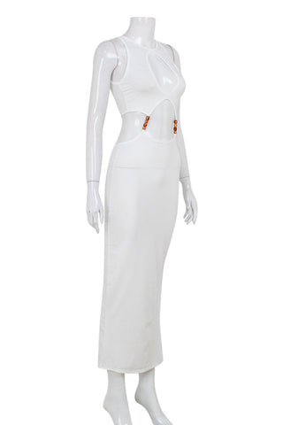 Cutout Bodycon Maxi Dress