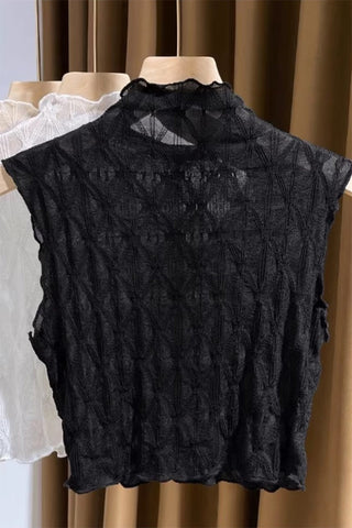 Geometric Pattern Crop Top
