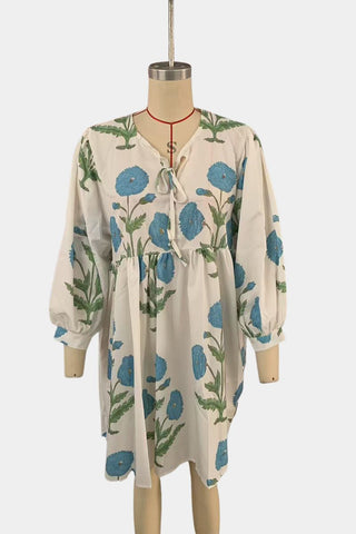 Floral Print Casual Dress