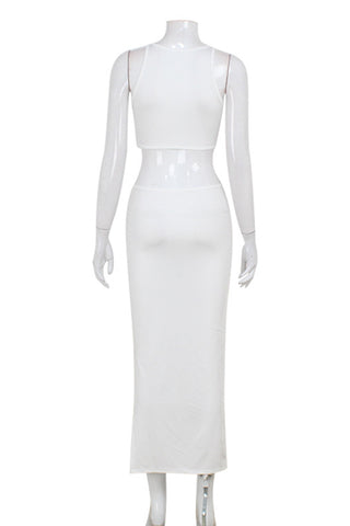 Cutout Bodycon Maxi Dress
