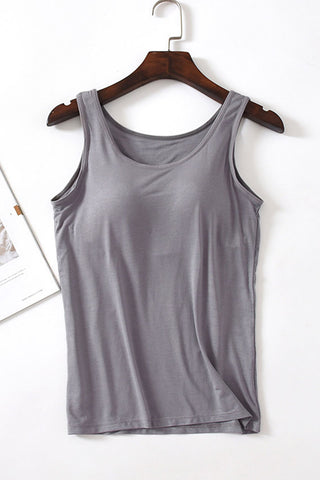 Built-In Bra Tank Top