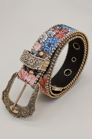 Floral Embellished Belt