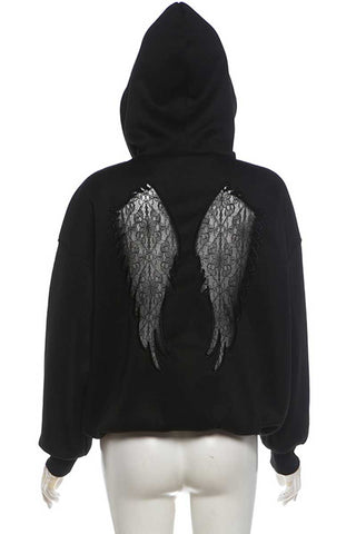 Hooded Long Sleeve Sweatshirt