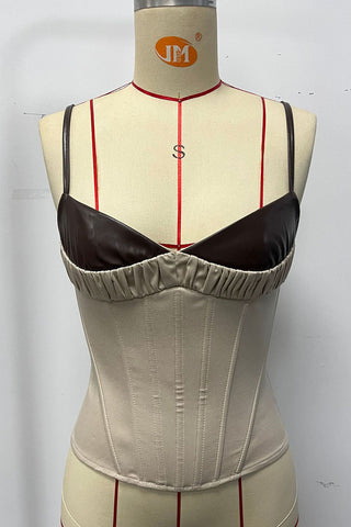 Sweetheart Neck Ruched Bust Cami