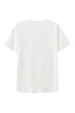 Cherries Graphic Print Crew Neck T-Shirt