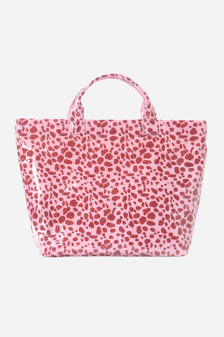 Striped Tote Bag with Handles