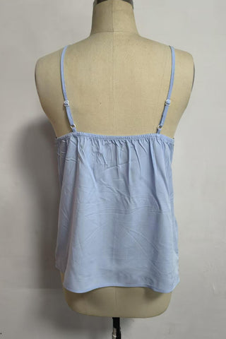 Lace Trim V-Neck Camisole