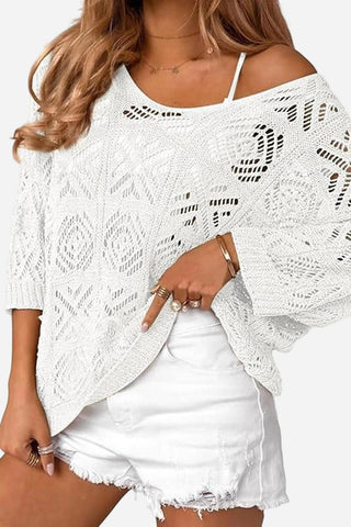 Stylish Crochet Knit Top