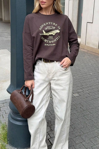 Graphic Long Sleeve T-Shirt