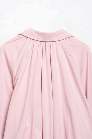 Zip-Front Cape Jacket