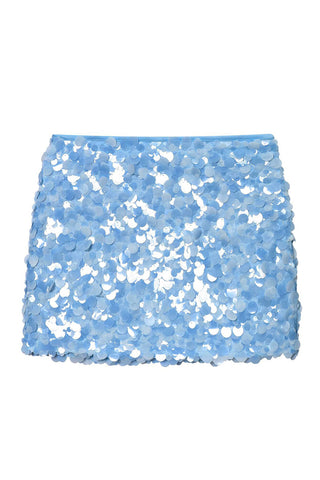 Sequin A-Line Mini Skirt
