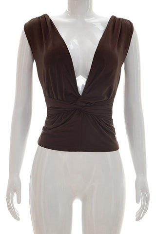 Twisted Front Tank Top