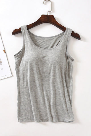 Built-In Bra Tank Top