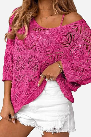 Stylish Crochet Knit Top