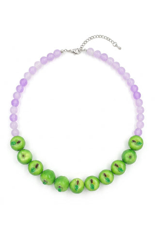 Fruit-Shaped Beaded Necklace