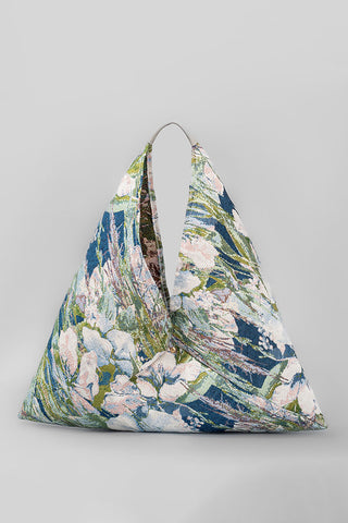Graffiti Print Drawstring Tote