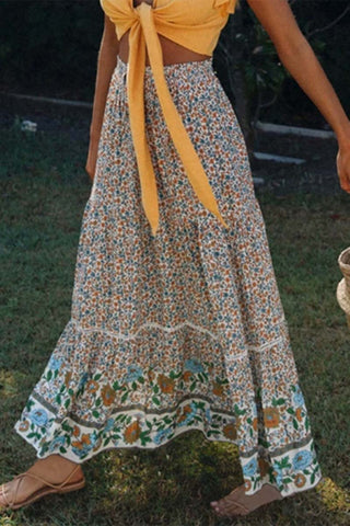 Boho-Inspired Maxi Skirt