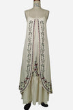 Flowing Maxi Dress with Layered Design