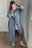 Double-Breasted Denim Jacket