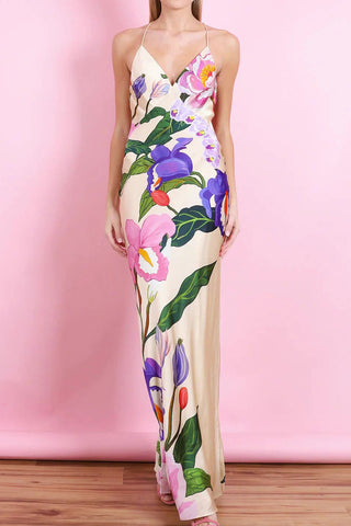 Floral Maxi Vacation Dress