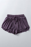 Elastic-Waist Casual Shorts