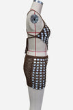 Crochet Skirt Set with Unique Details