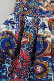 Paisley Layered Detail Romper