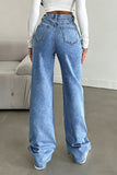 Casual Straight Denim Jeans