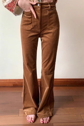 High-Waisted Flare Jeans